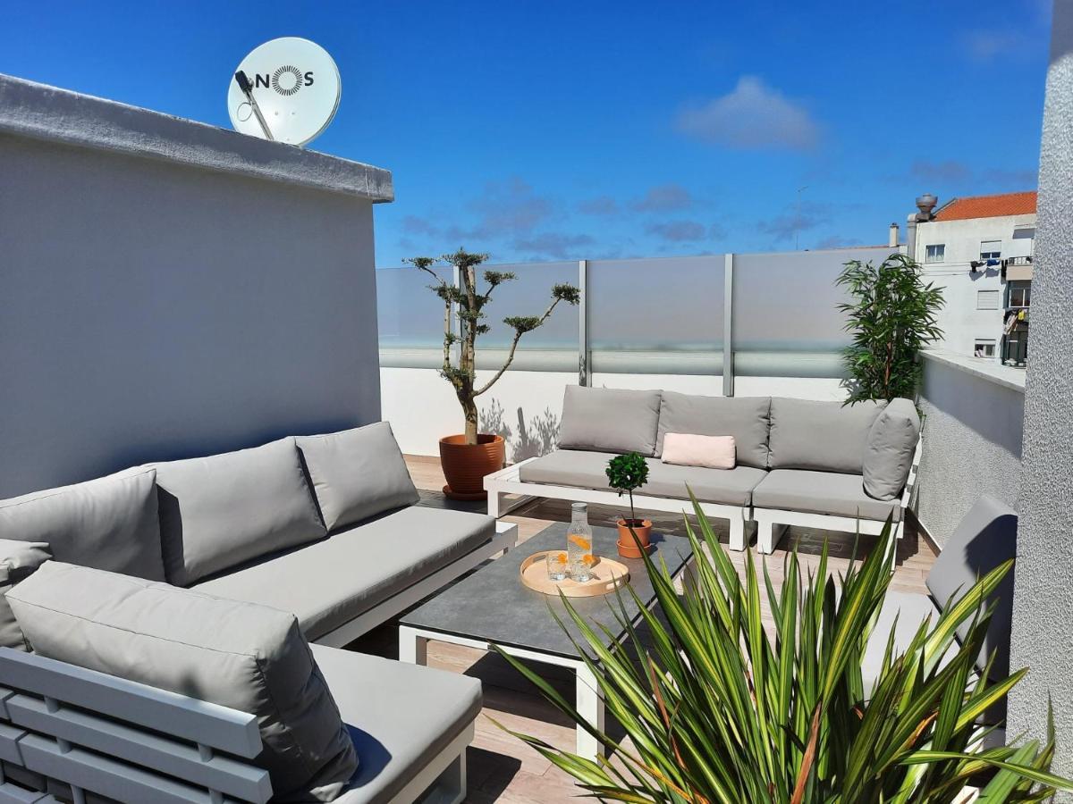 Sitius 5B - New Seaview Apartment With Rooftop Terrace In Historical Centre Sitio Da Nazaré Exterior foto